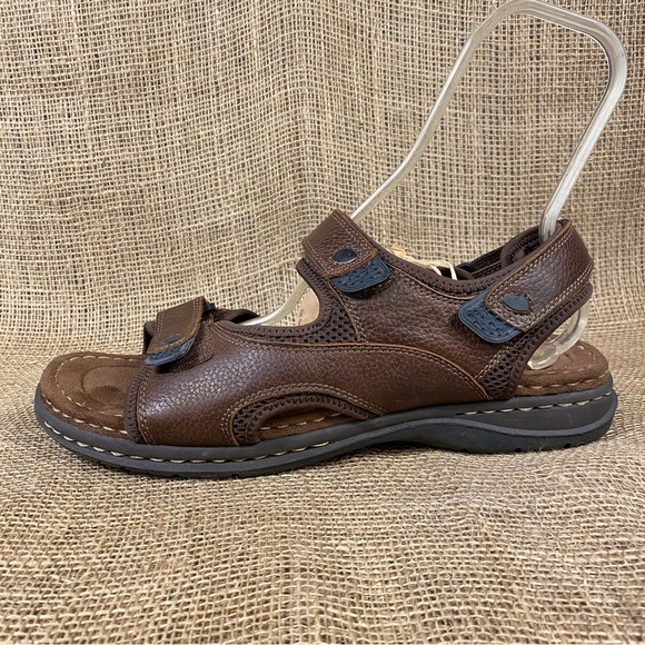 Earth Sandals Brown Gelron Spirit Cushion walking Hiking Sport size 14 - Picture 3 of 10